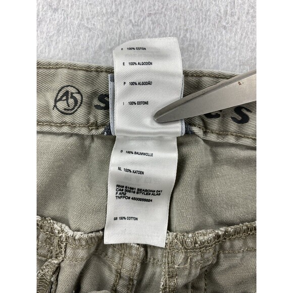 The North Face Pants Womens 8 Tan Khaki A5 Series Outdoors Hiking Casual Capri - Picture 6 of 16